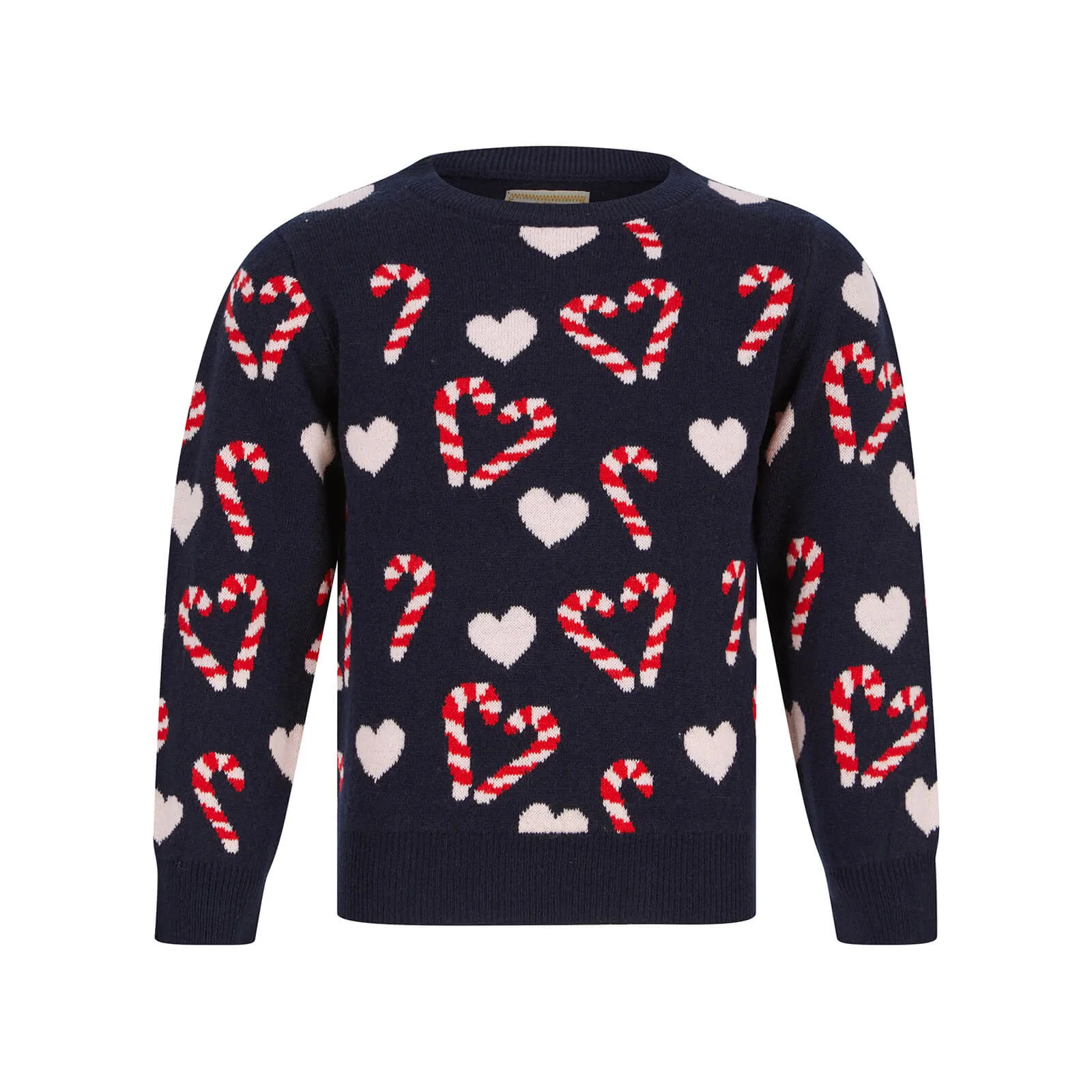 Kids Love Candy Christmas Candy Cane Jumper