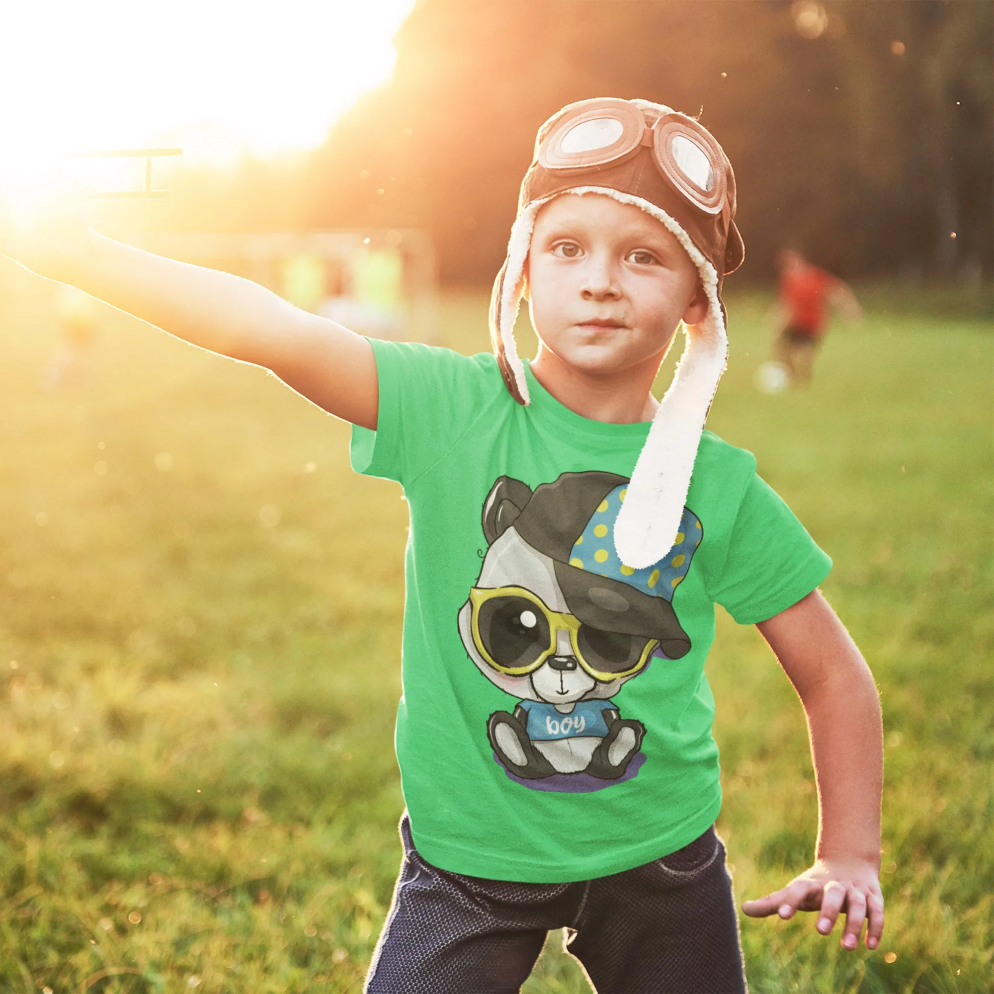 Kids Tee - 100% Cotton Cool Cat