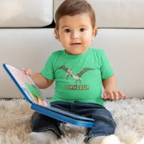 Kids Tee - 100% Cotton Flying Dino