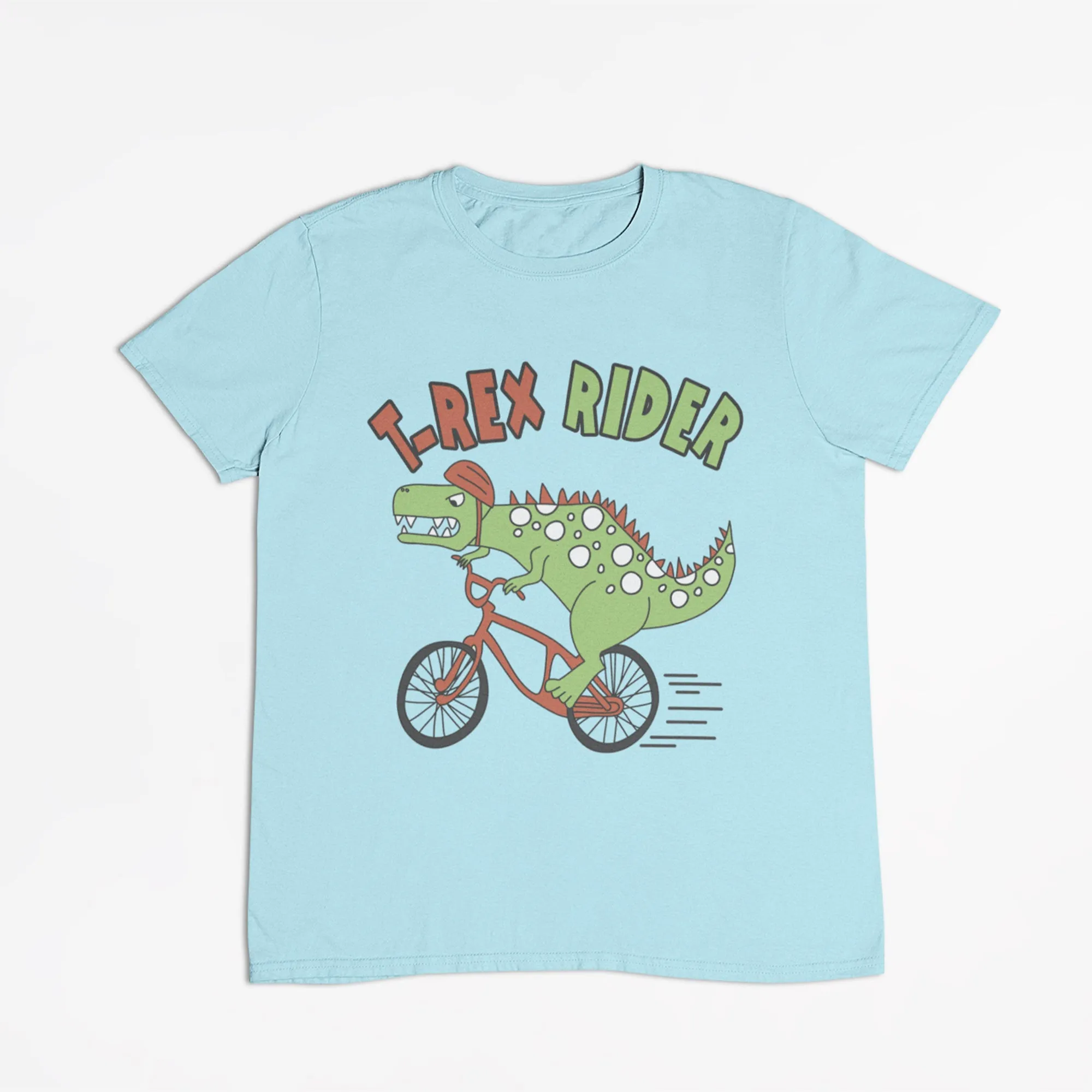 Kids Tee - 100% Cotton TRex Rider