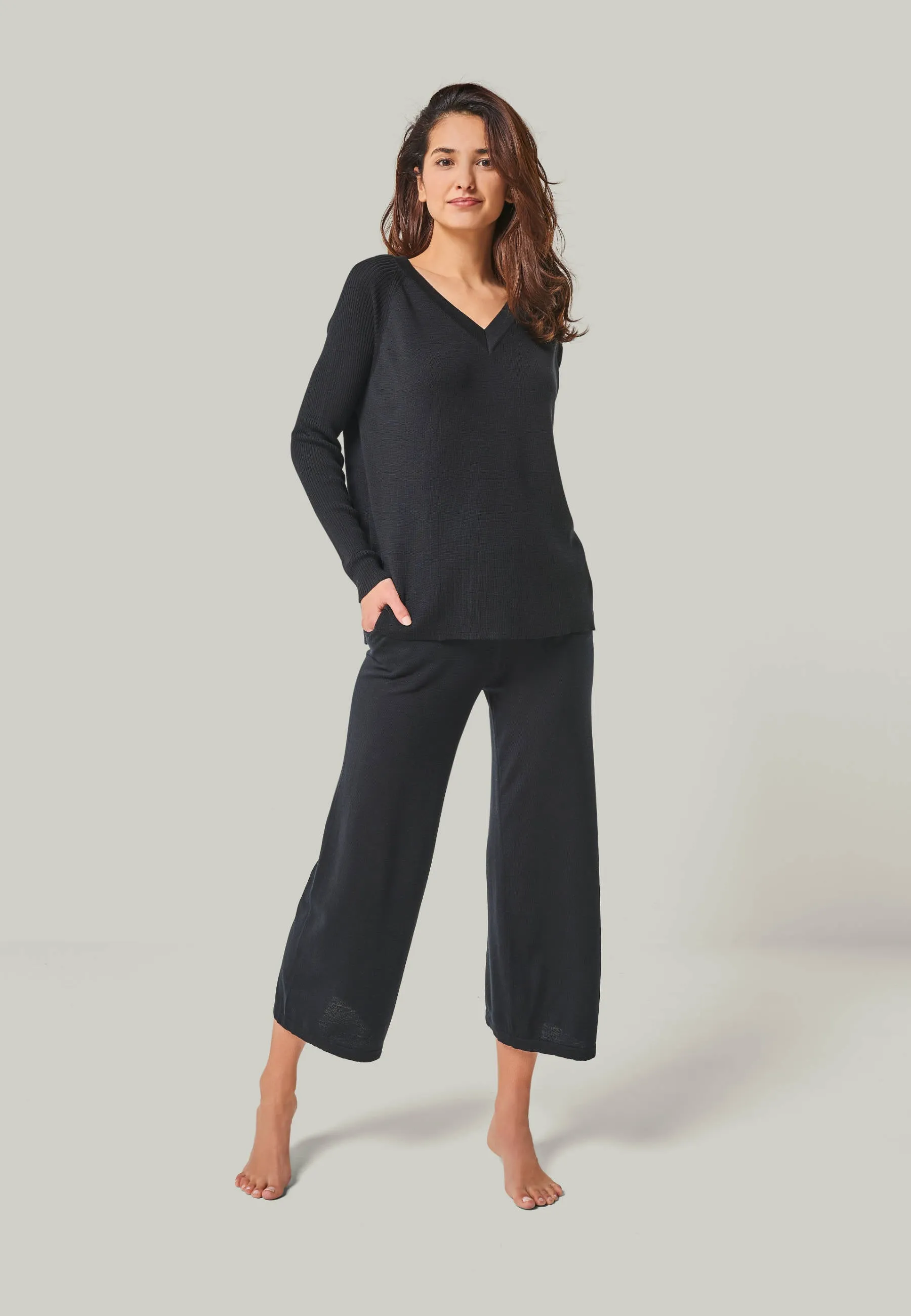 LOUNGEWEAR SET  - Pullover Dorina & Culotte Dana