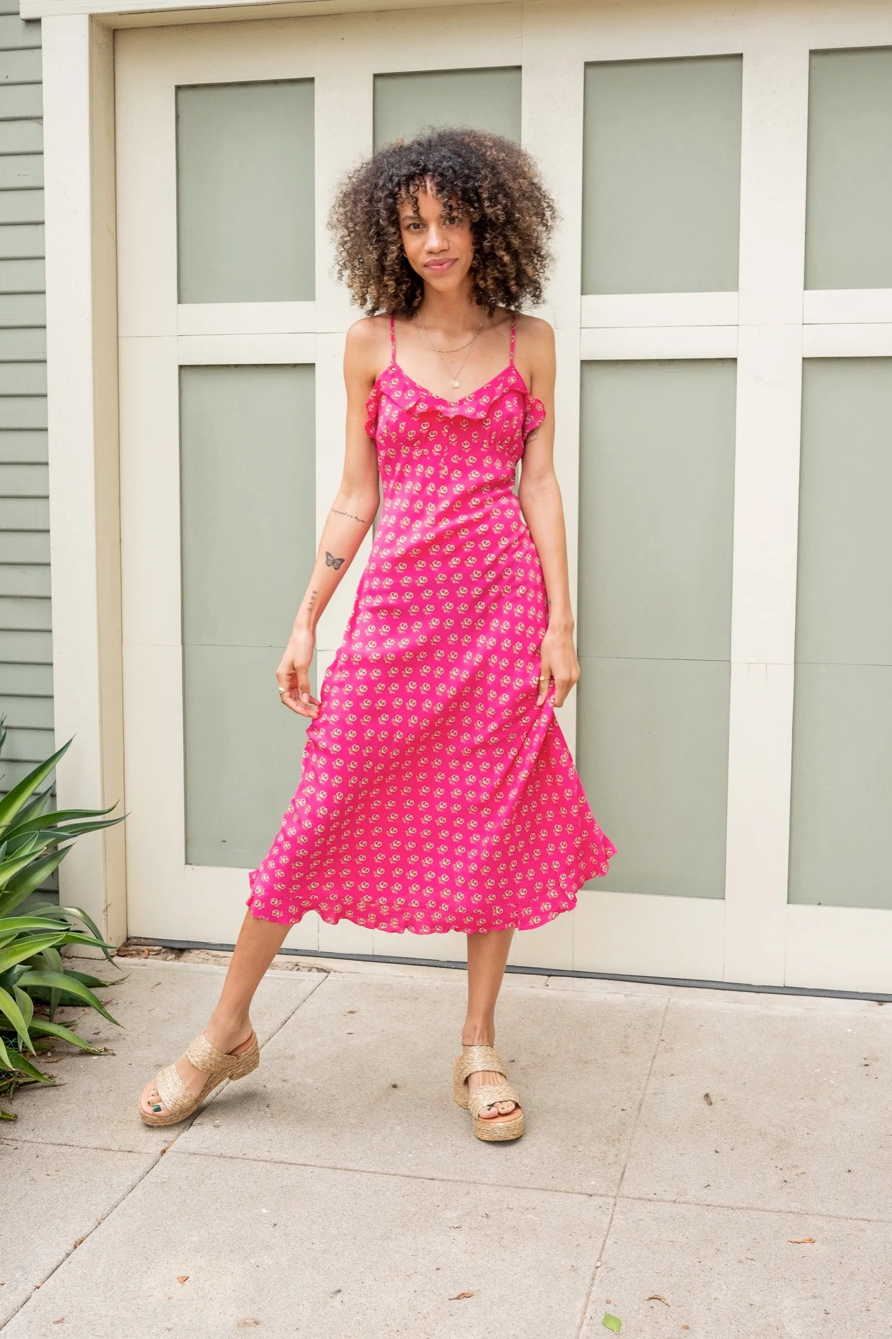 Magenta Shelley Emmylou Dress