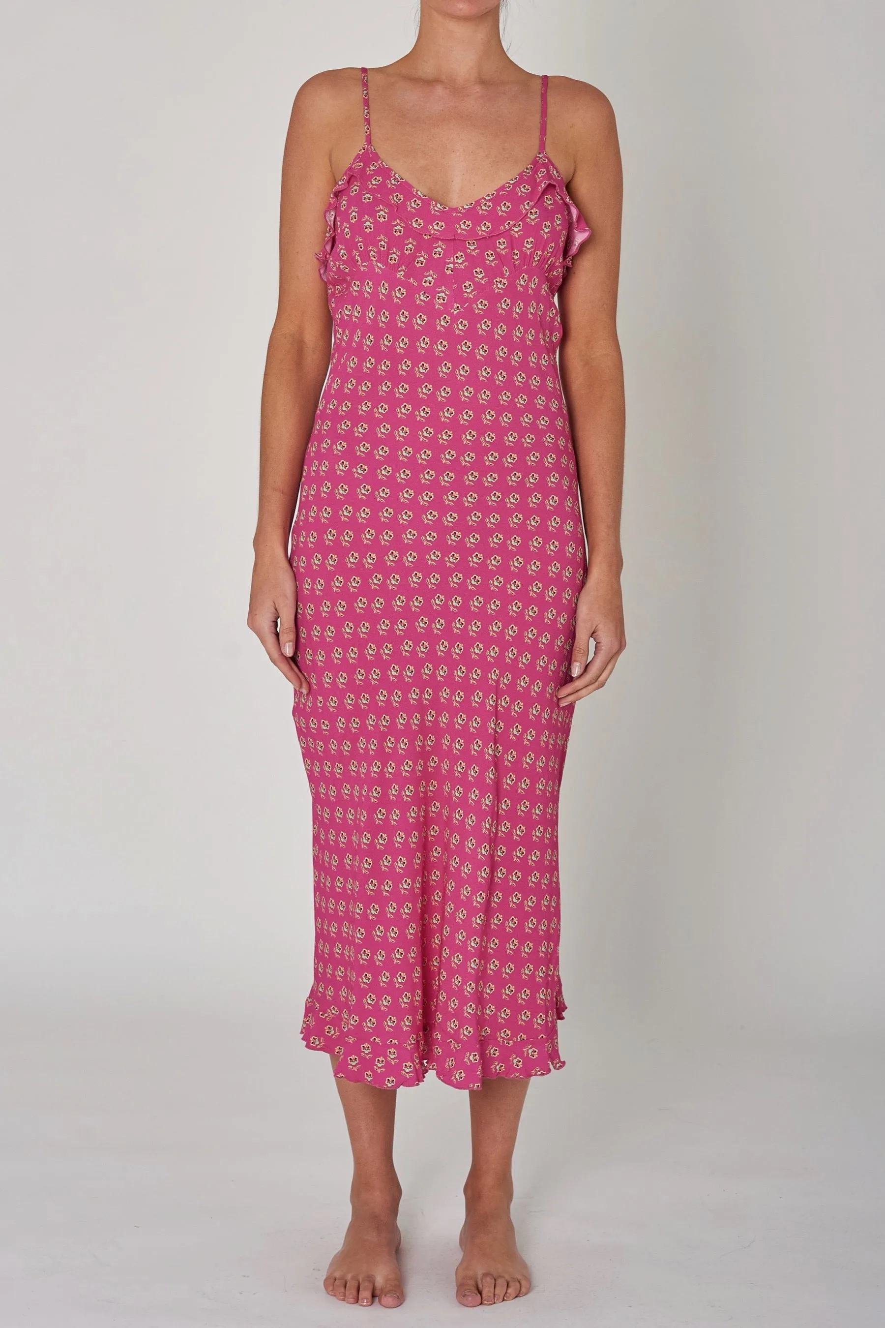 Magenta Shelley Emmylou Dress