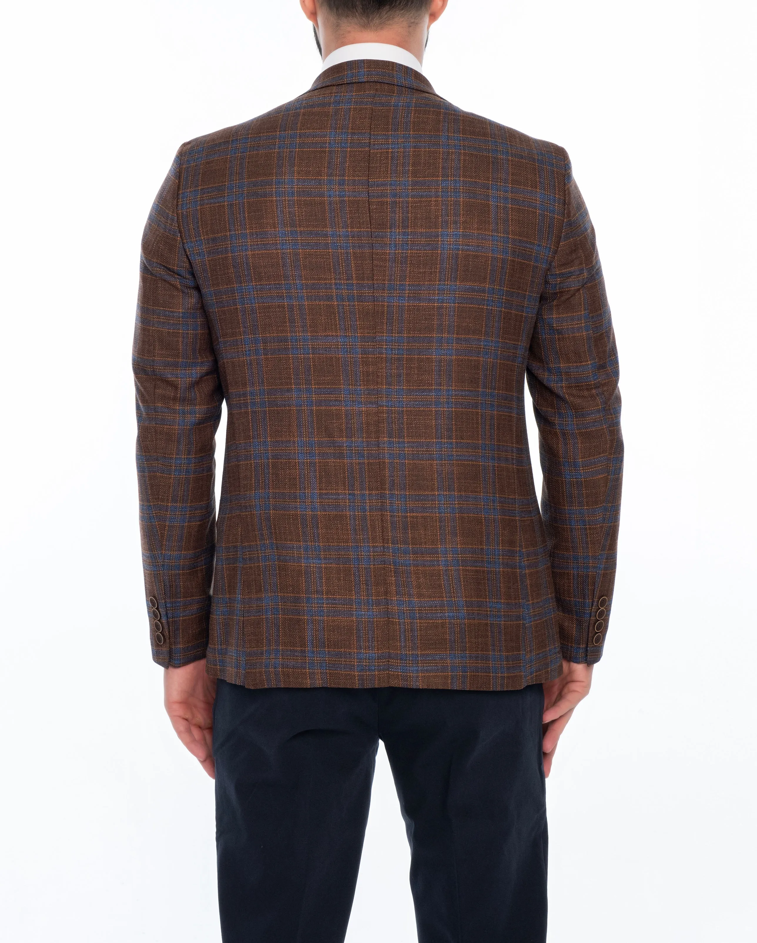 MARION REGULAR FIT PLAID SPORT COAT