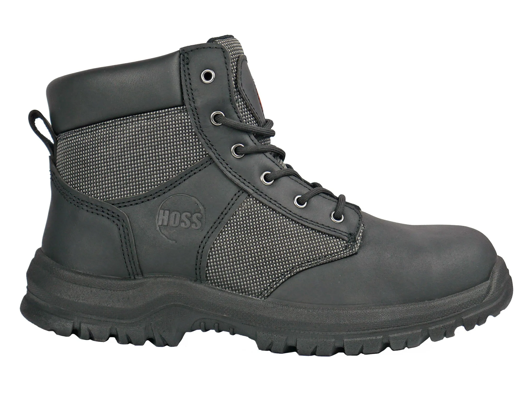 Men's Hoss 6" Carter Black, EH, SR, Steel Toe Boot