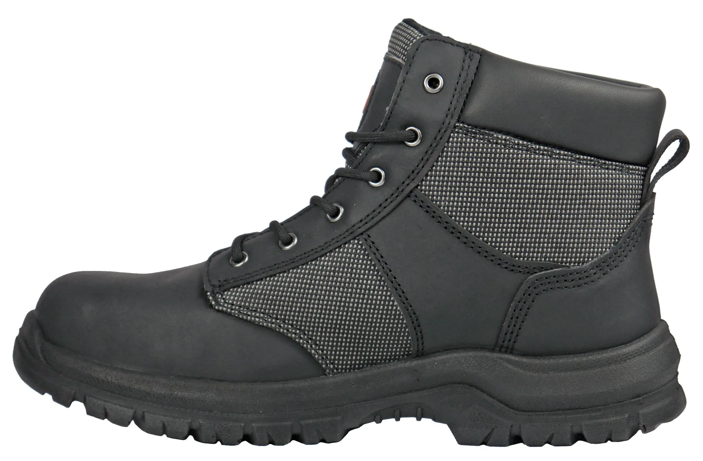 Men's Hoss 6" Carter Black, EH, SR, Steel Toe Boot