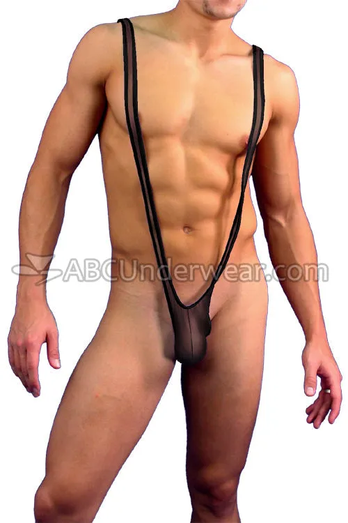 Men's Sheer Slingshot Body Thong - Limited Stock Clearance