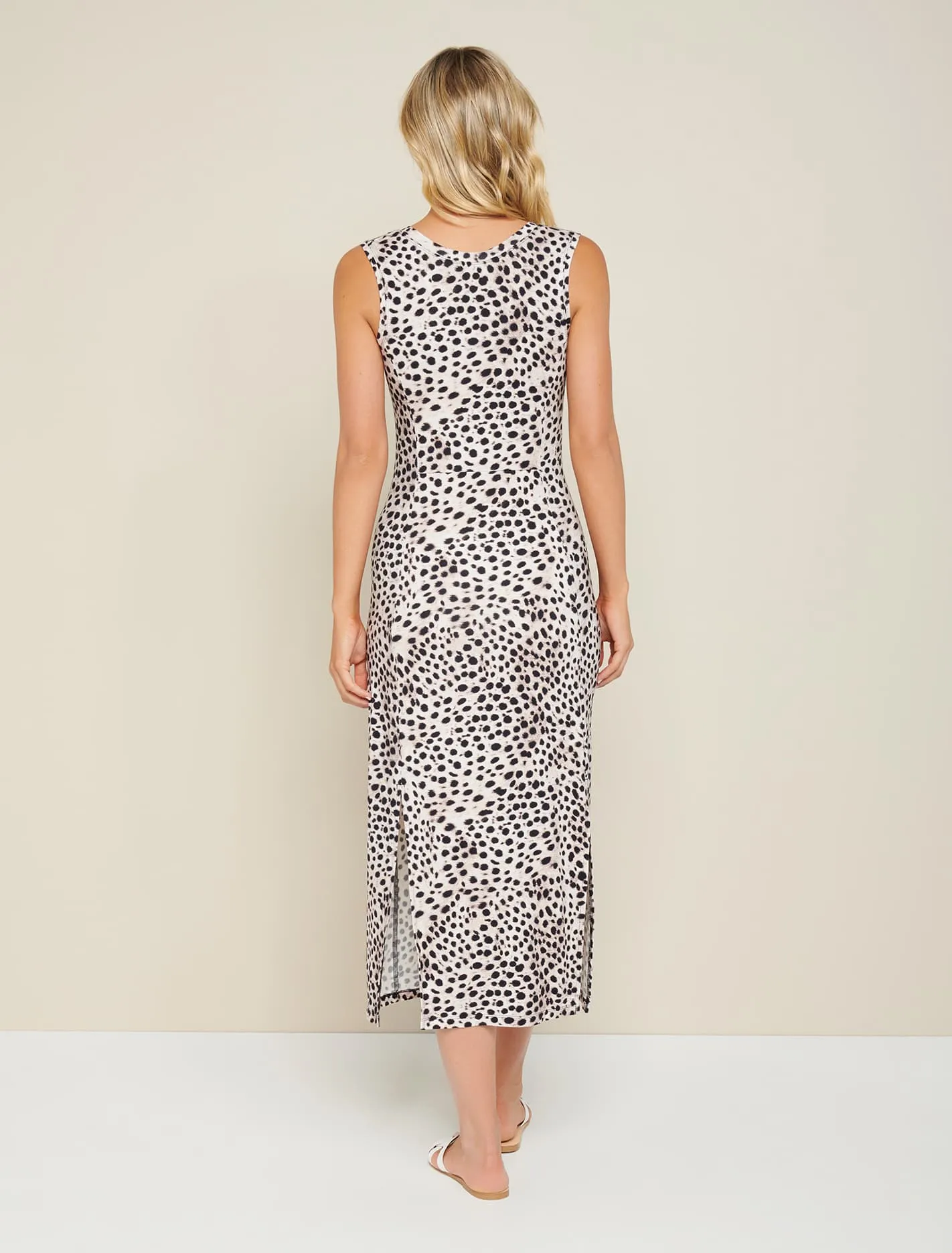 Mia Sleeveless Jersey Midi Dress