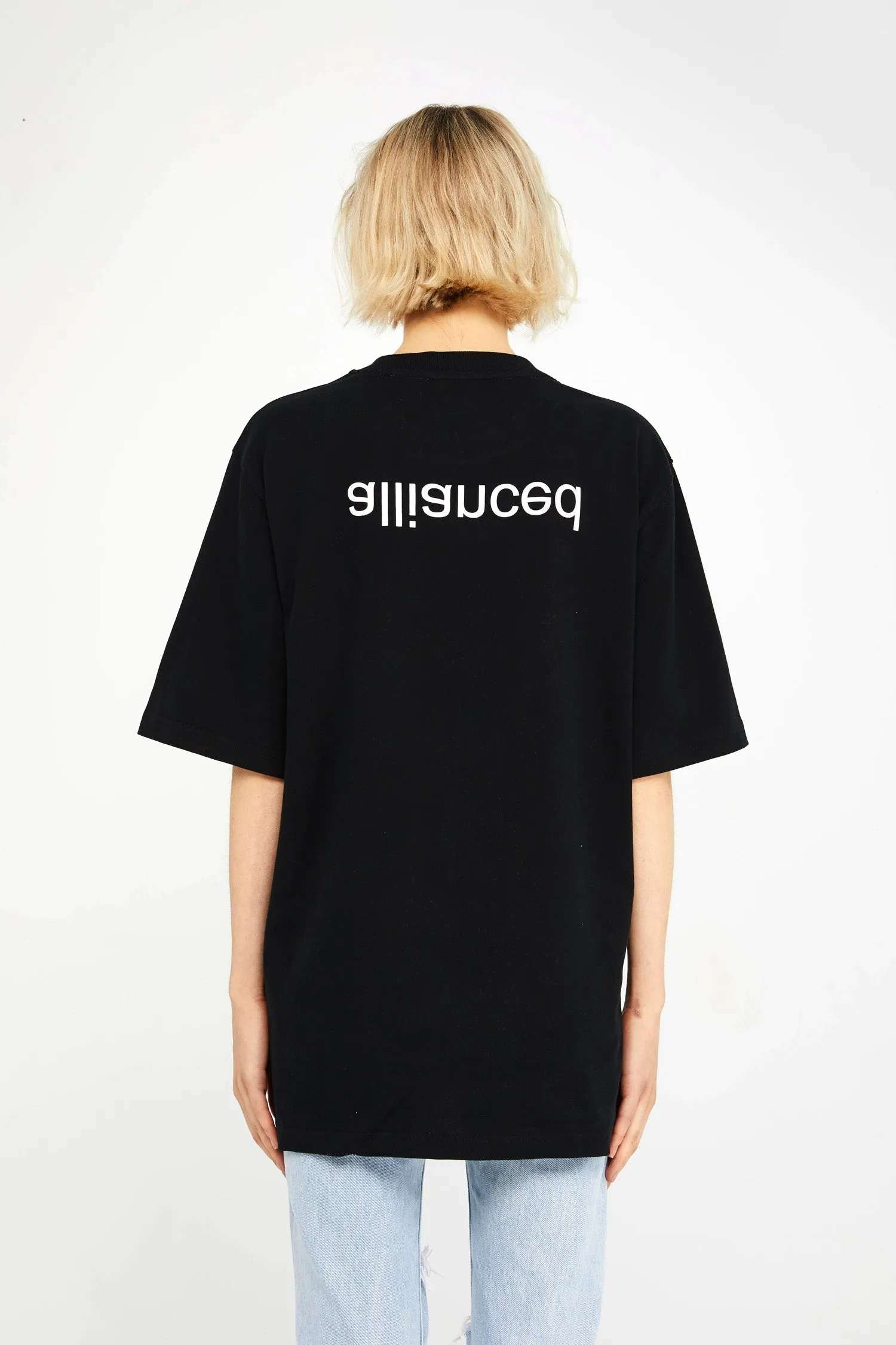 MIRRORED ALLIANCED T-SHIRT - BLACK