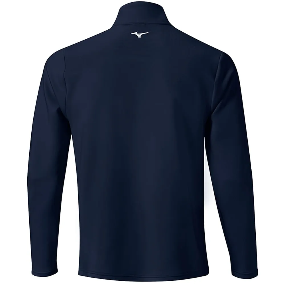 Mizuno Breeze T Stripe 1/4 Zip Pullover - Deep Navy