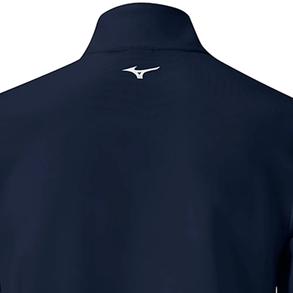 Mizuno Breeze T Stripe 1/4 Zip Pullover - Deep Navy