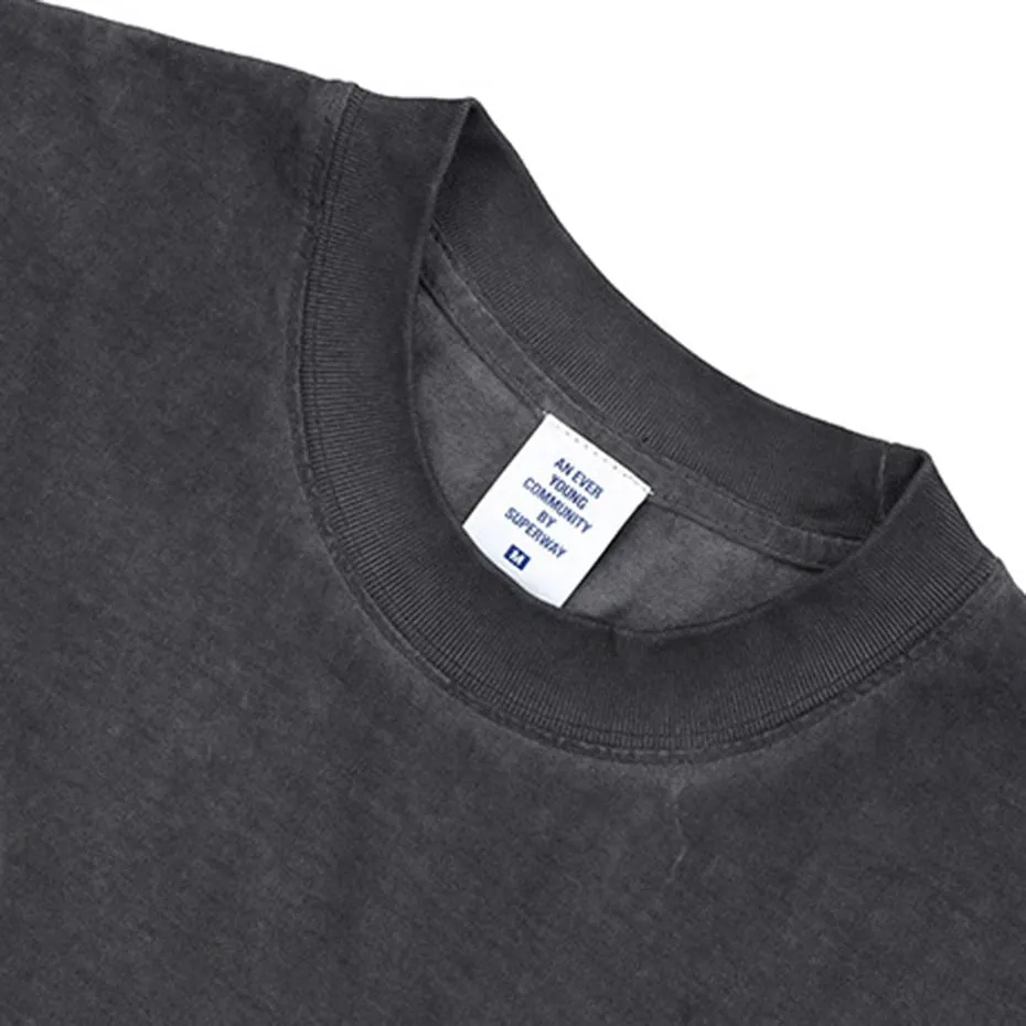 Modern Contrast Panel Tee