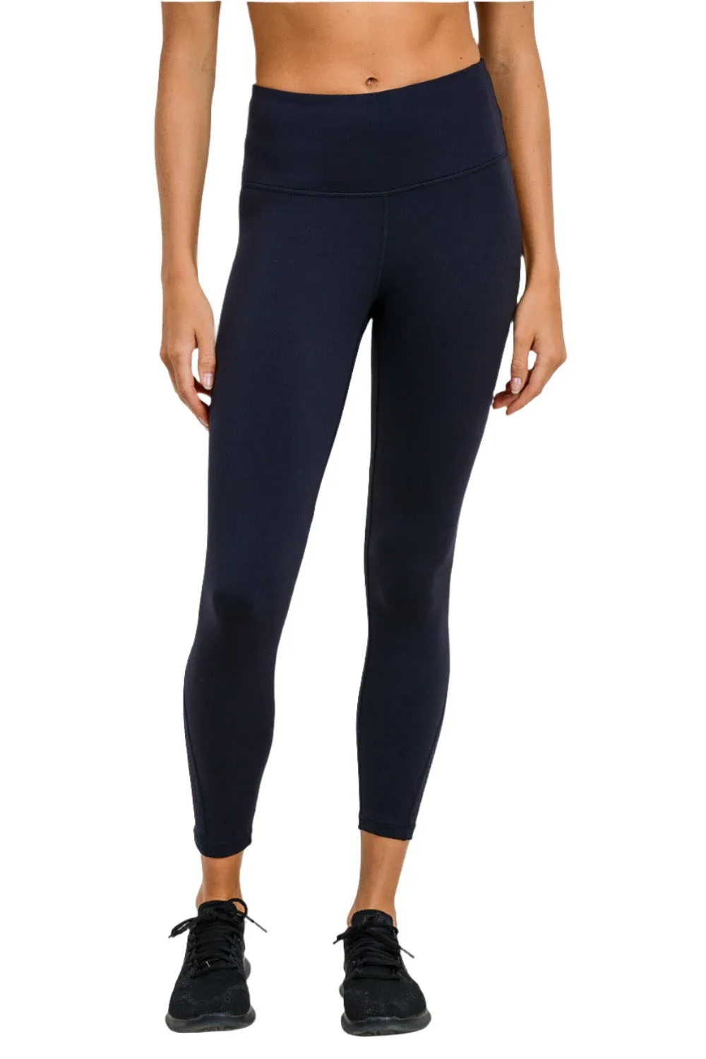 Mono B Perforated Panel Highwaist Performance Leggings APH2461