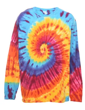 Multi-Colour Long Sleeve T-Shirt - L