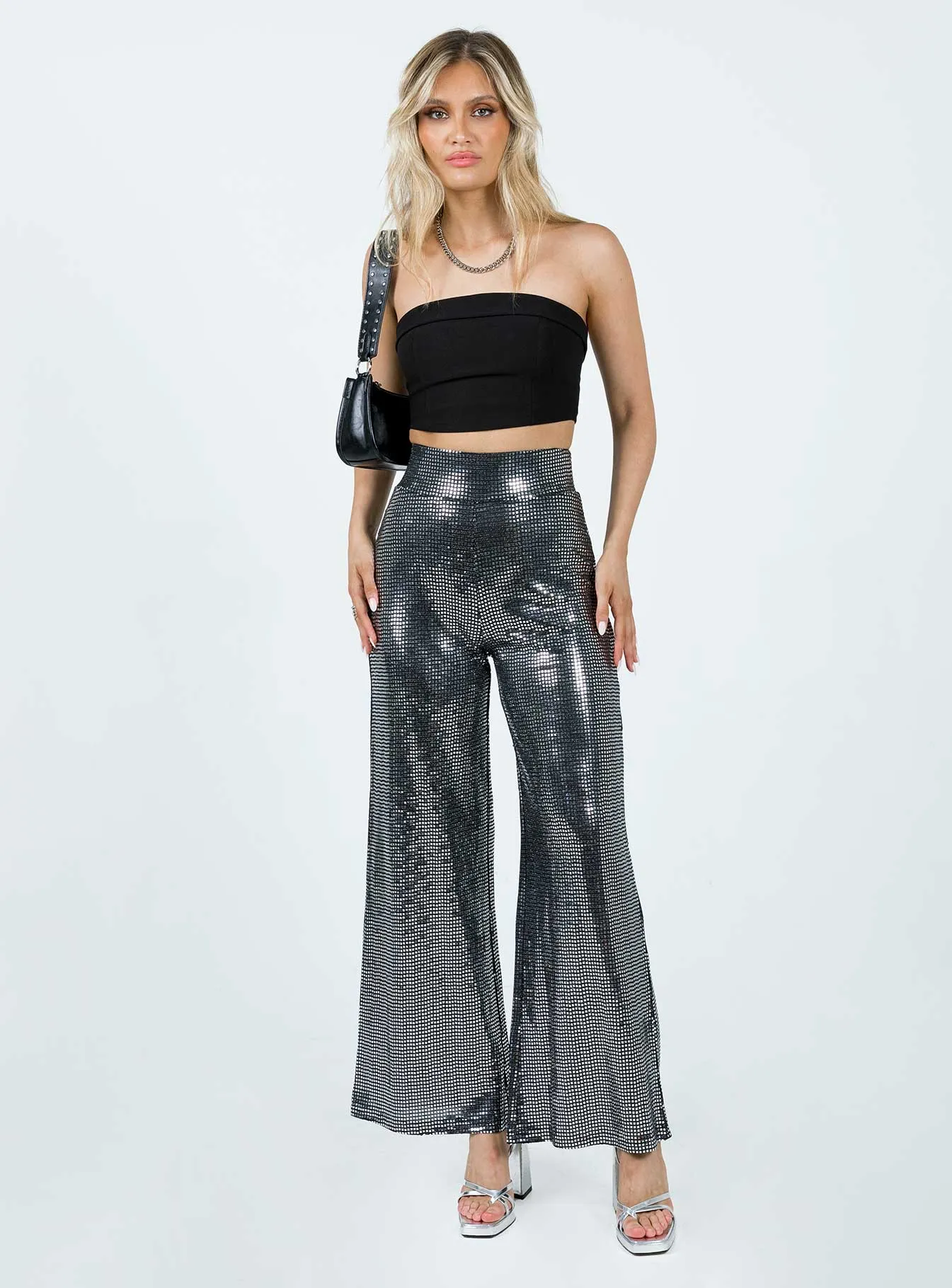 Nemara Pants Black/Silver