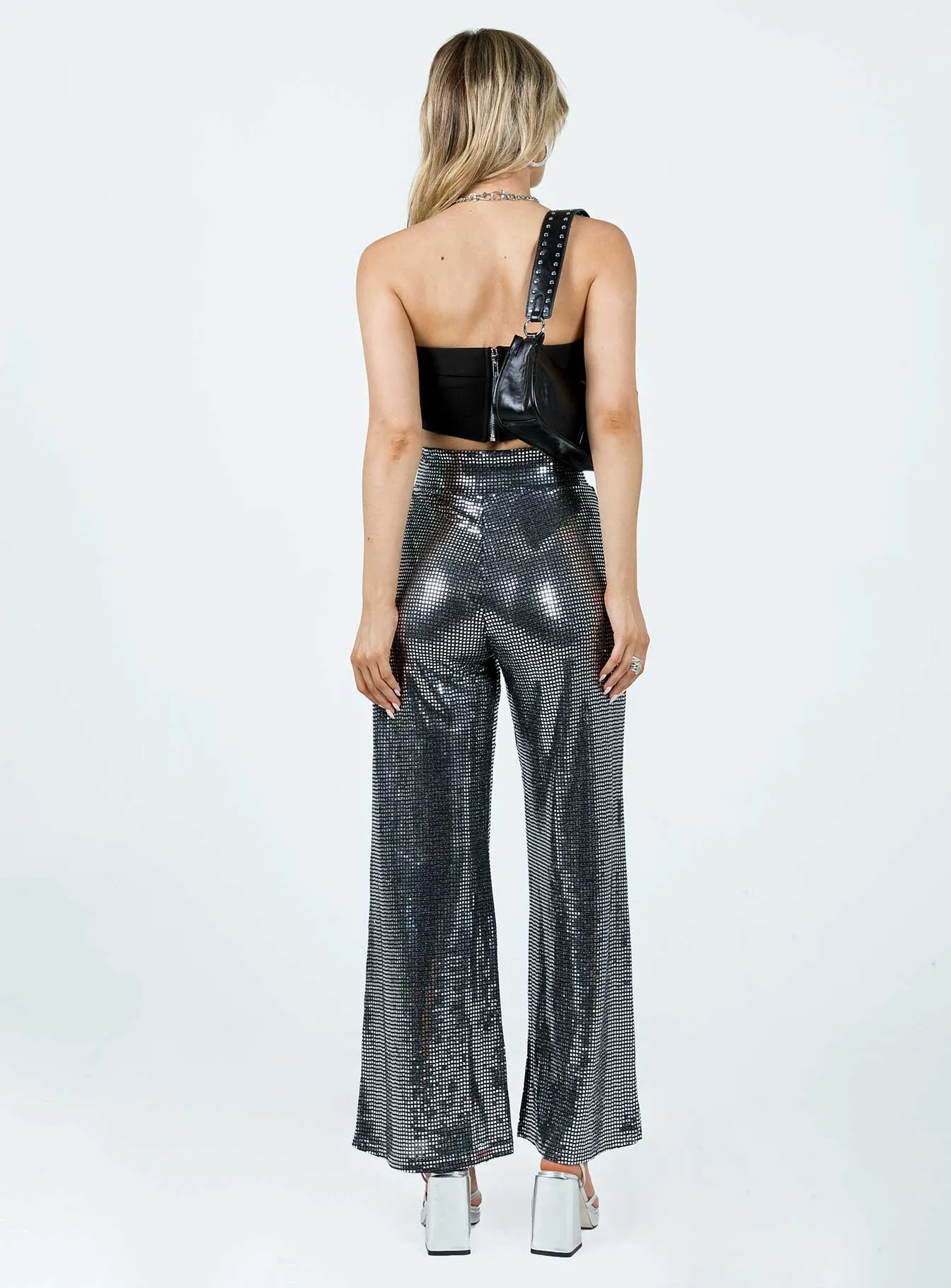 Nemara Pants Black/Silver