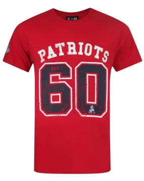 New Era NFL New England Patriots Vintage Team Number Men's T-Shirt