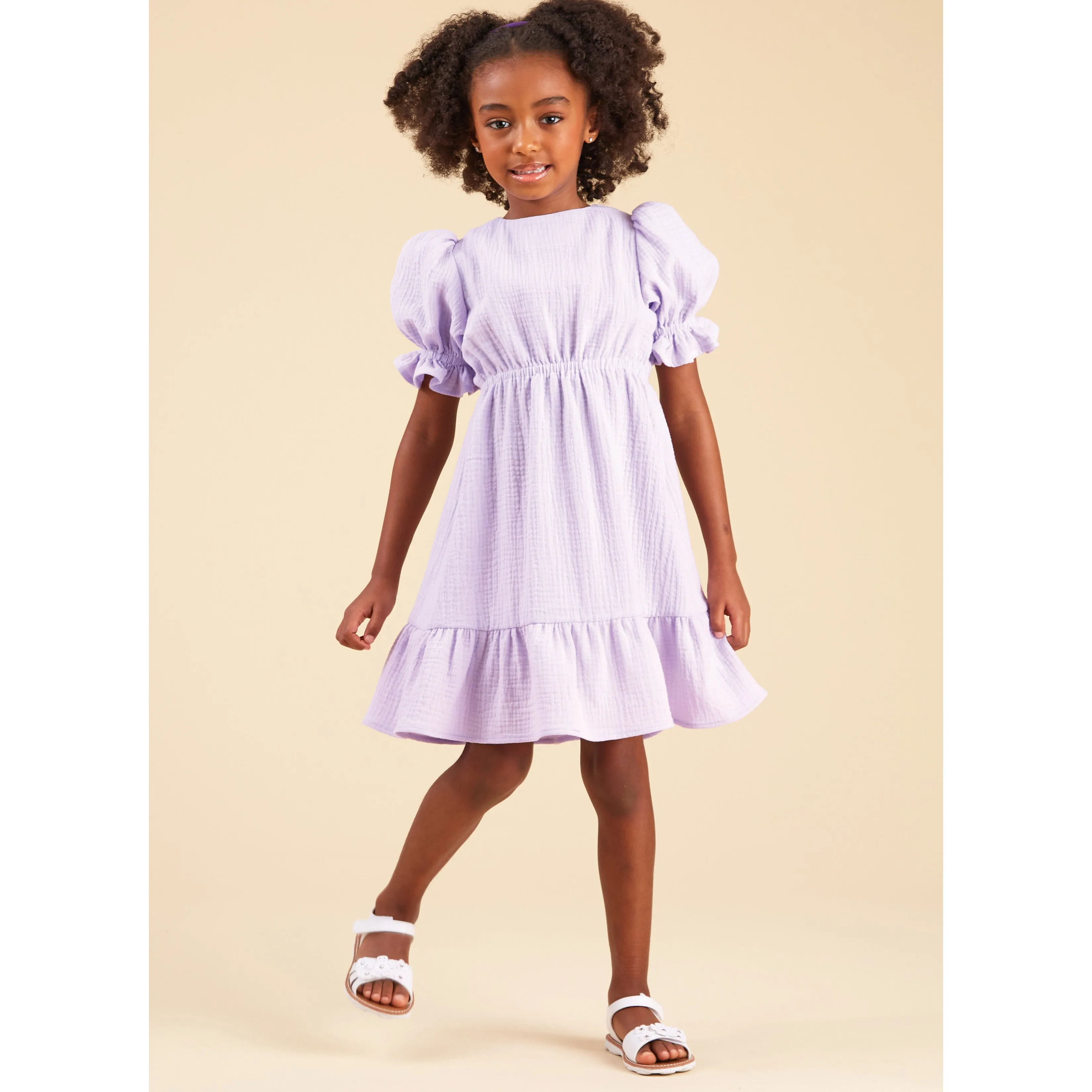 New Look sewing pattern 6739 Girls' Dress, Top and Pants