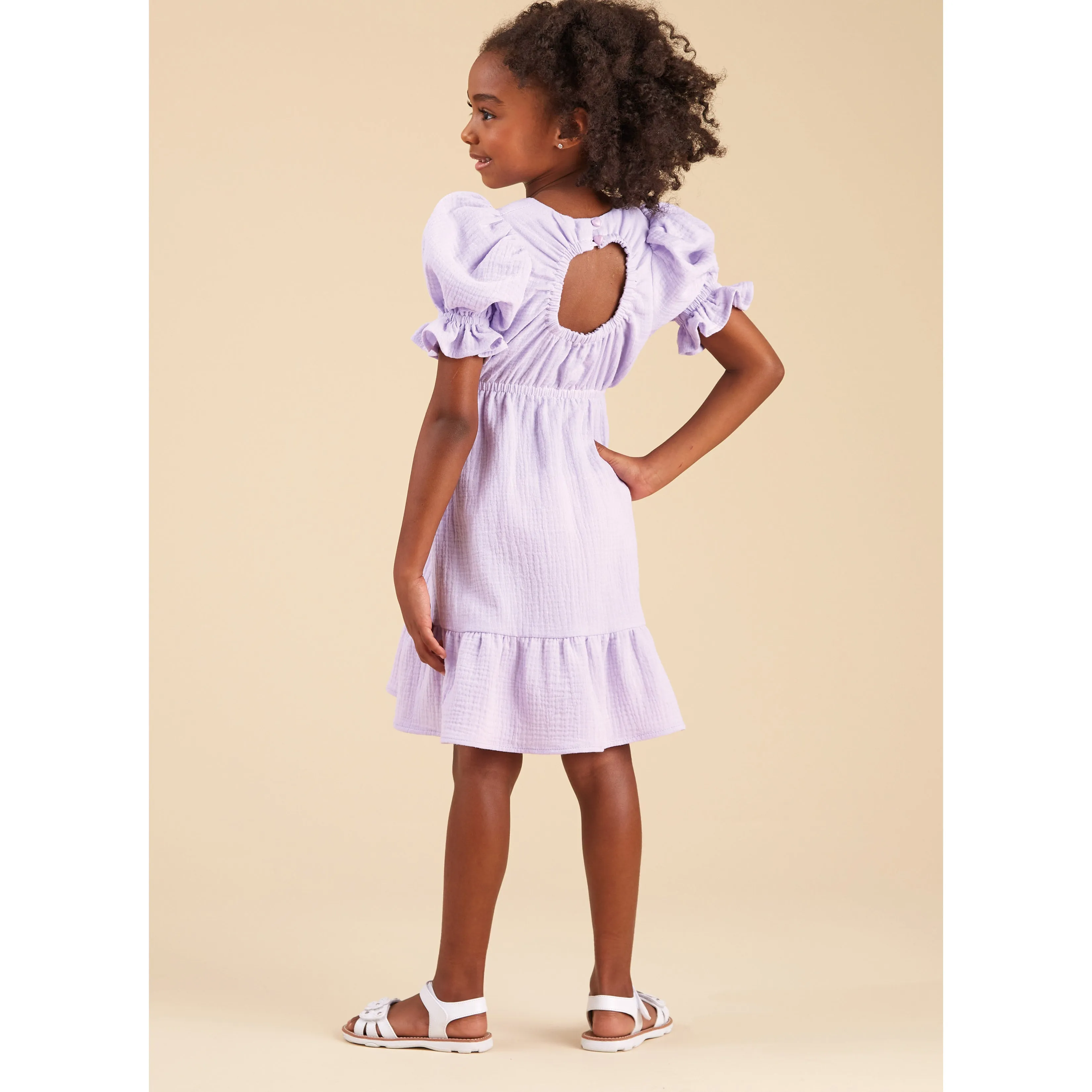 New Look sewing pattern 6739 Girls' Dress, Top and Pants