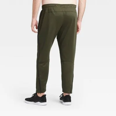 New - Men's Run Knit Pants - All in Motion Olive Green XXL