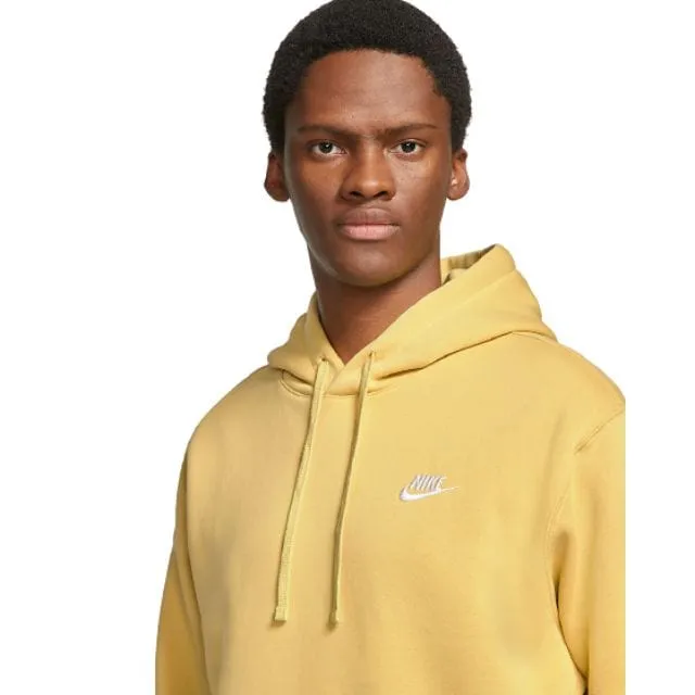 Nike Sportswear Men Lifestyle Hoody Gold/White