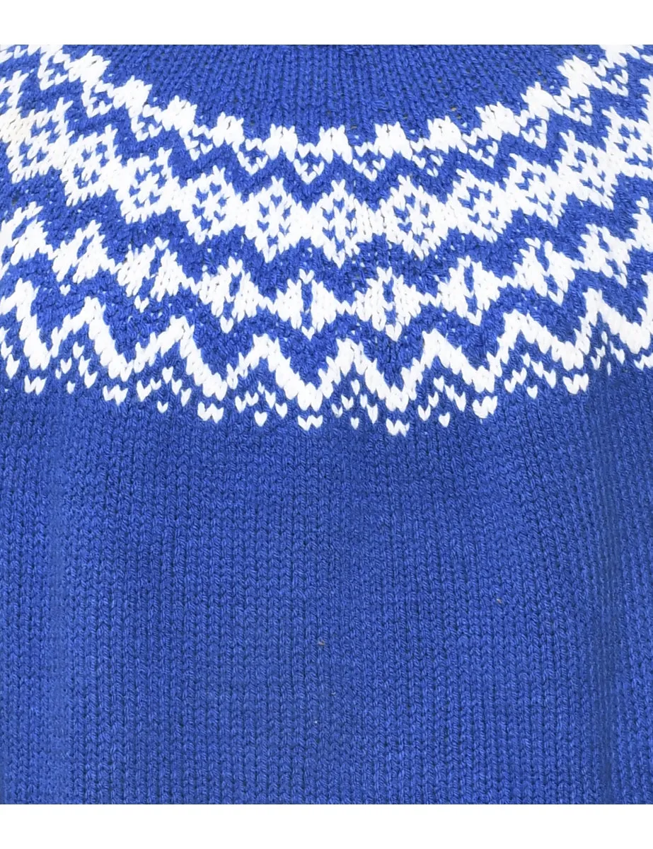 Nordic Blue Jumper - XXL