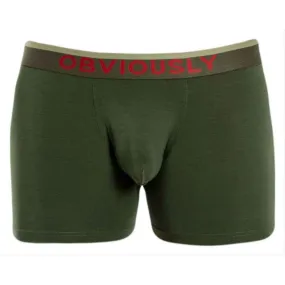 Obviously FreeMan AnatoFREE Boxer Brief 3inch Leg - Pine Green