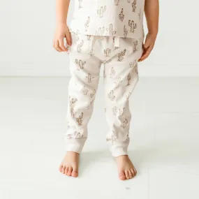 Organic Baby Toddler Harem Pants - Cactus