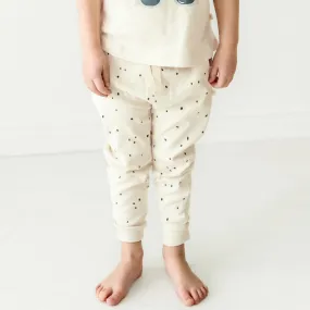 Organic Baby Toddler Harem Pants - Pixie Dots