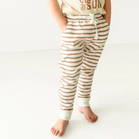 Organic Baby Toddler Harem Pants - Stripes