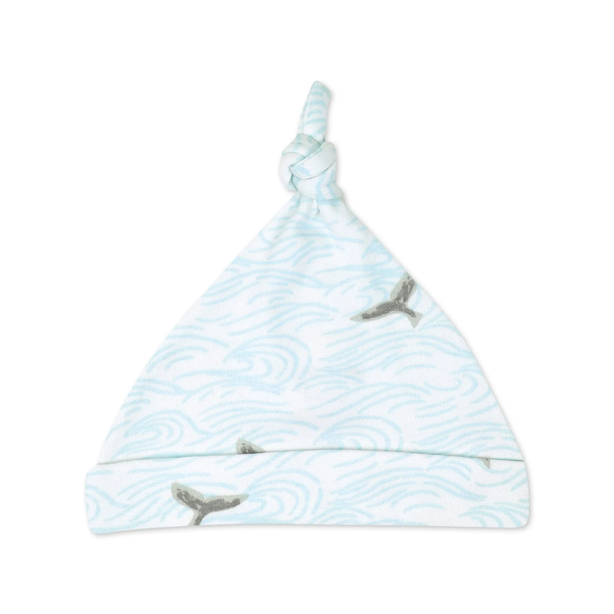 Organic Cotton 3-Piece Take Me Home Set in Sweet Sea Life Print