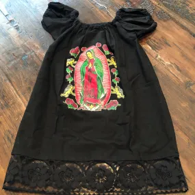 Our Lady of Guadalupe Black Dress