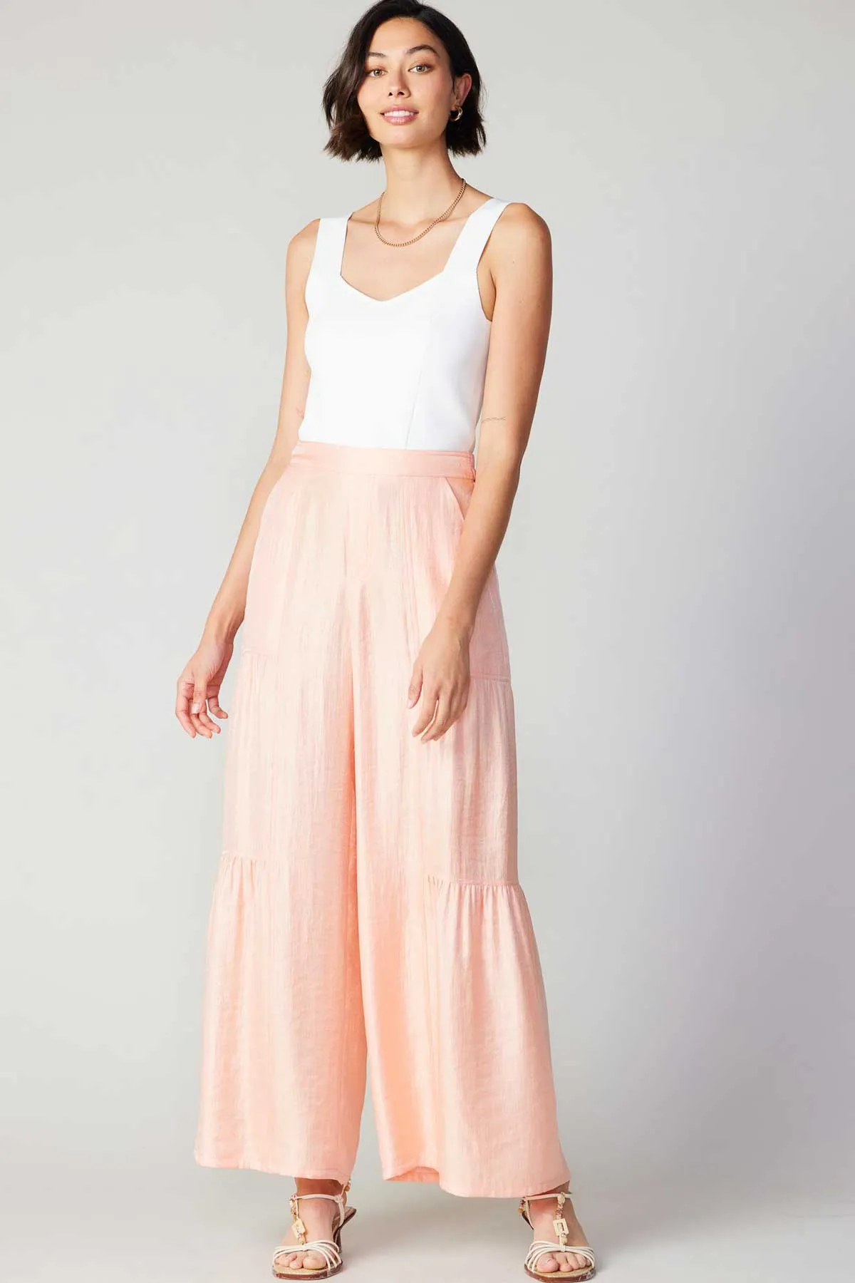 Pastel Wide Leg Pants