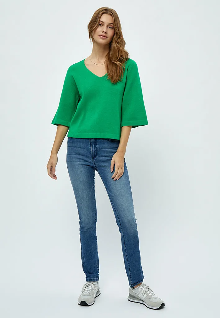 PCRosalia Knit Pullover - Bright Green