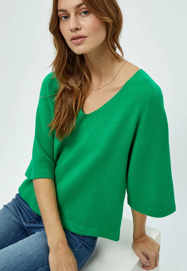 PCRosalia Knit Pullover - Bright Green