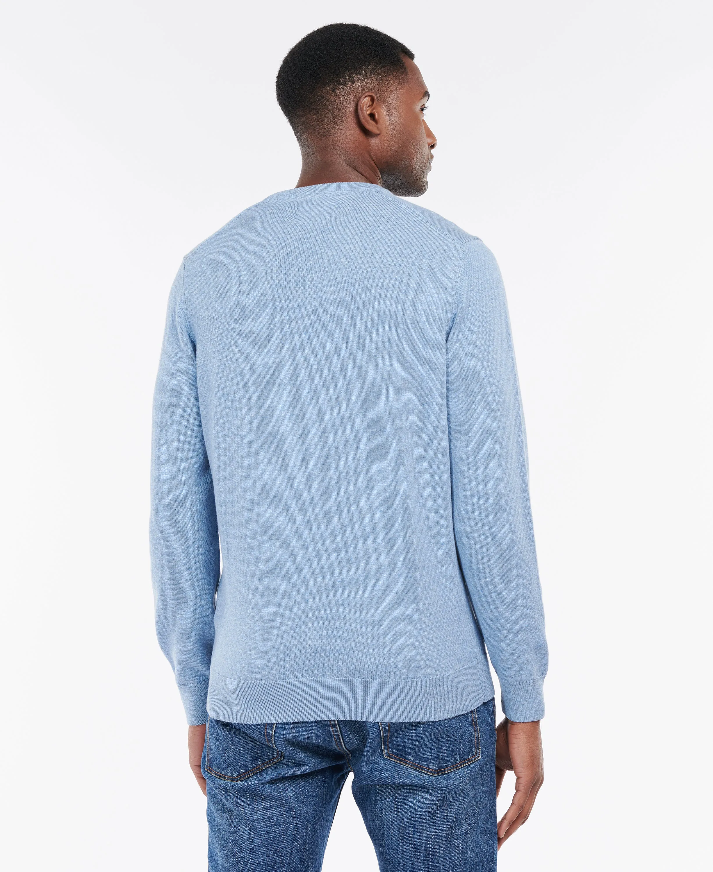 Pima Cotton Crew Neck Pullover