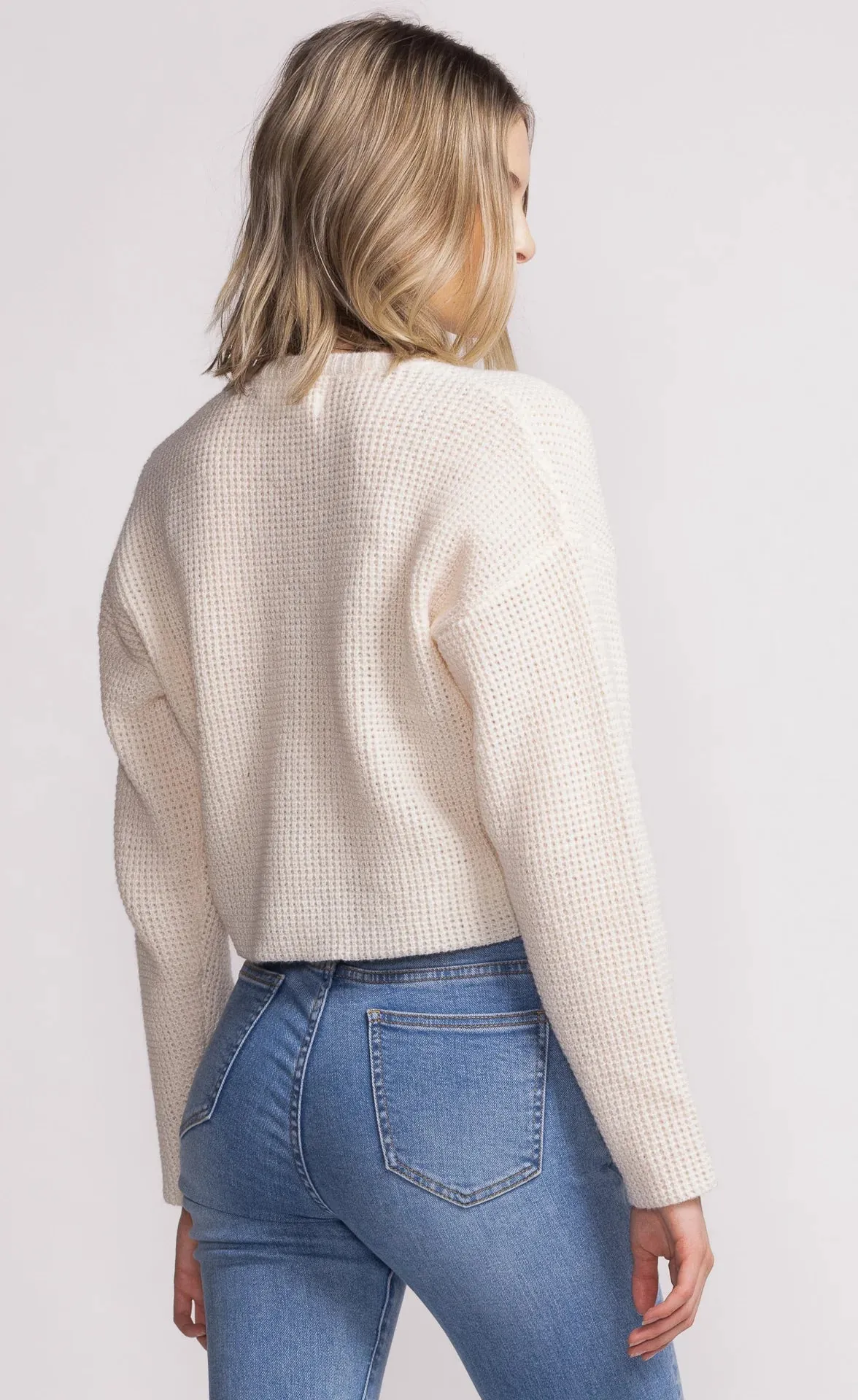 Pink Martini - Tobi Sweater in Off-White