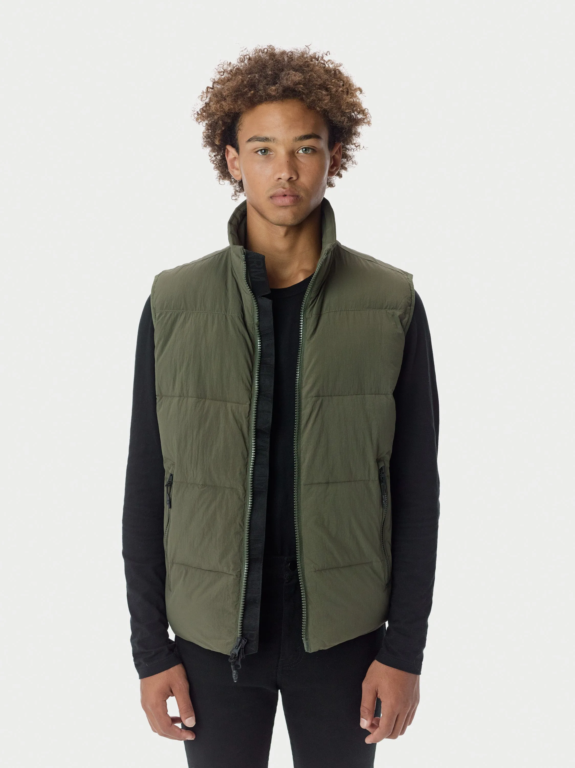 Puffer Vest - Olive