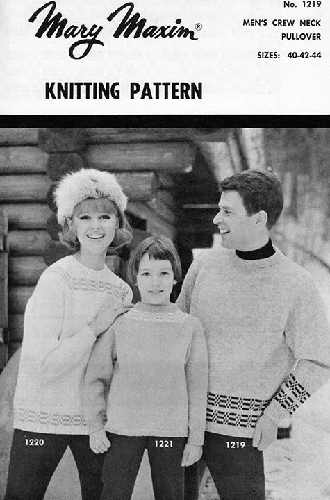 Pullover Pals Men's Pullover Pattern