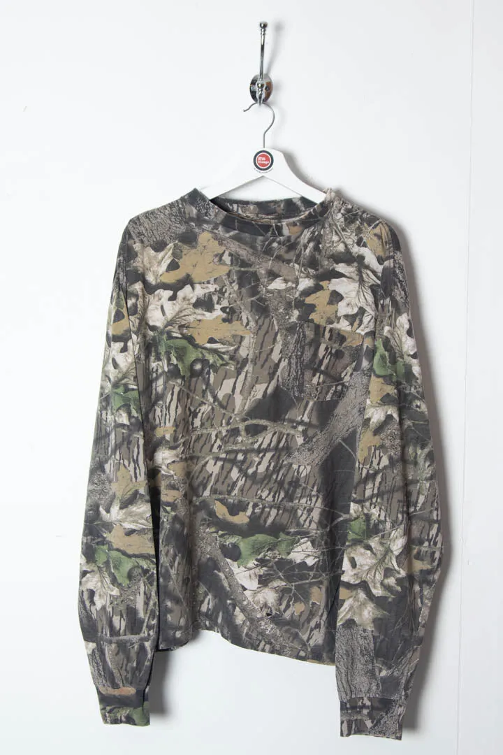 Realtree Camo Longsleeve Pocket T-Shirt (XL)