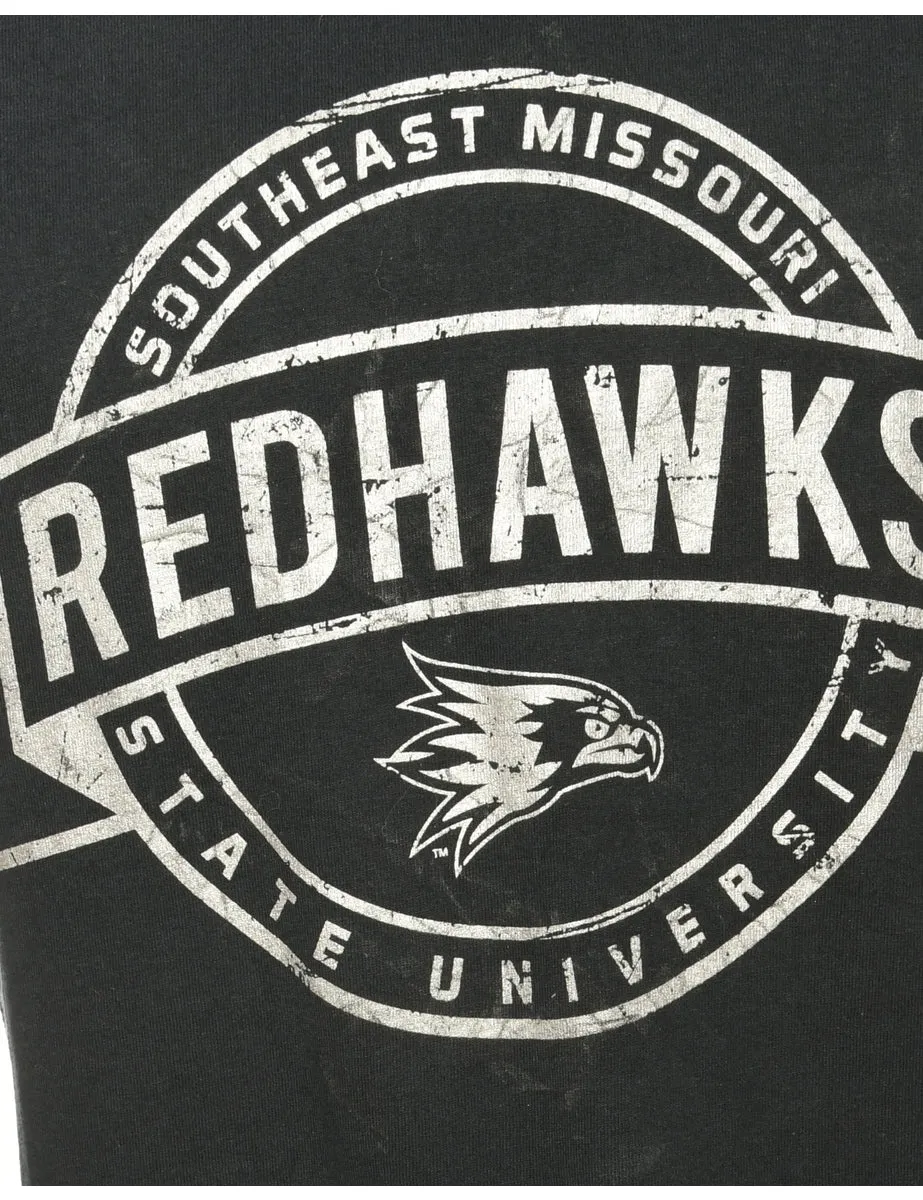 Redhawks Basketball Printed T-shirt - M