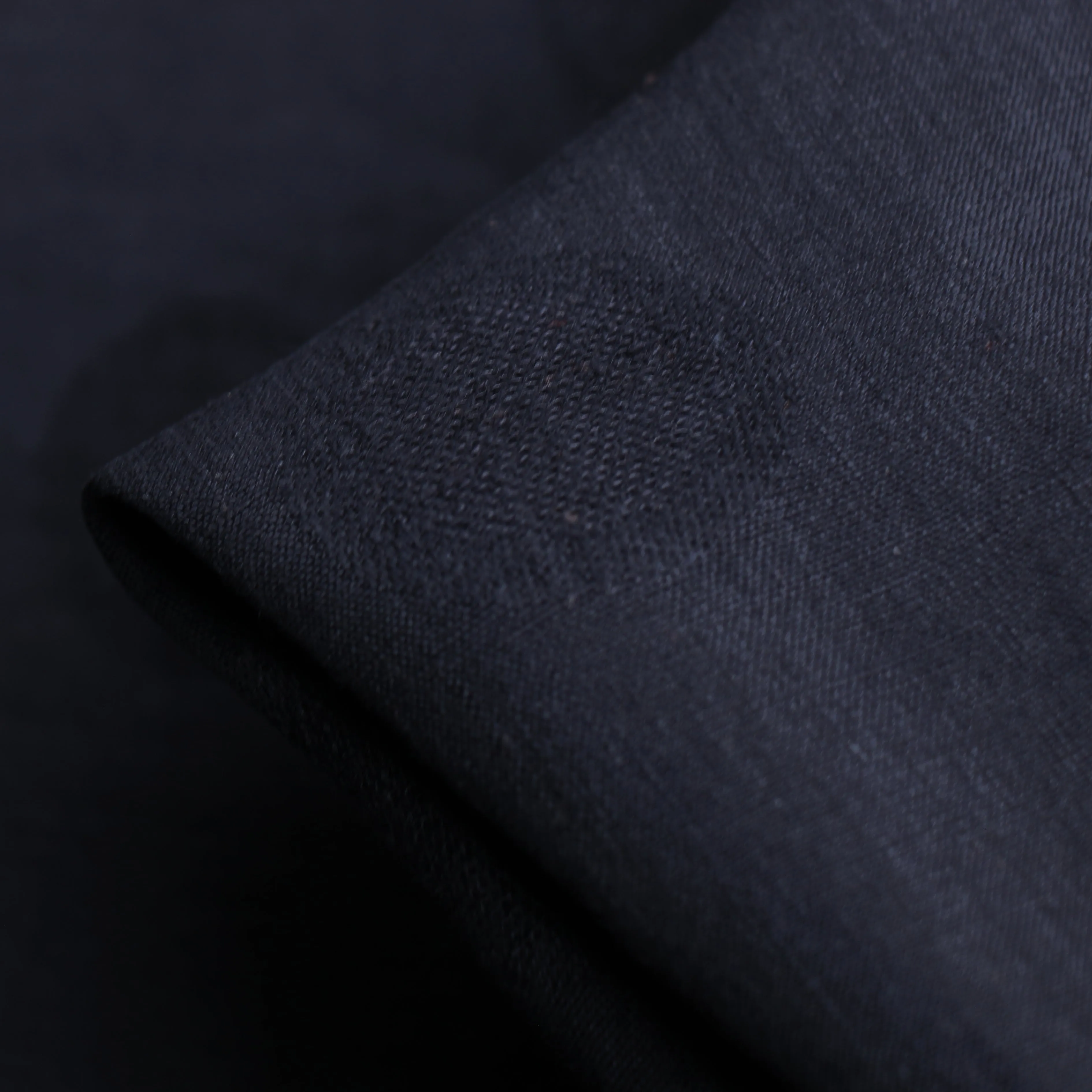 Ring Around Jacquard Linen - Navy