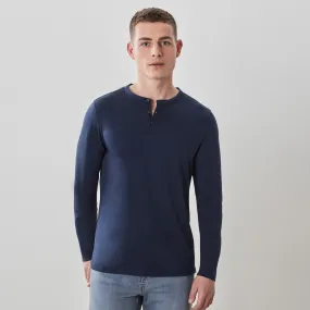 Robert Barakett The Barakett Long Sleeve Henley Shirt