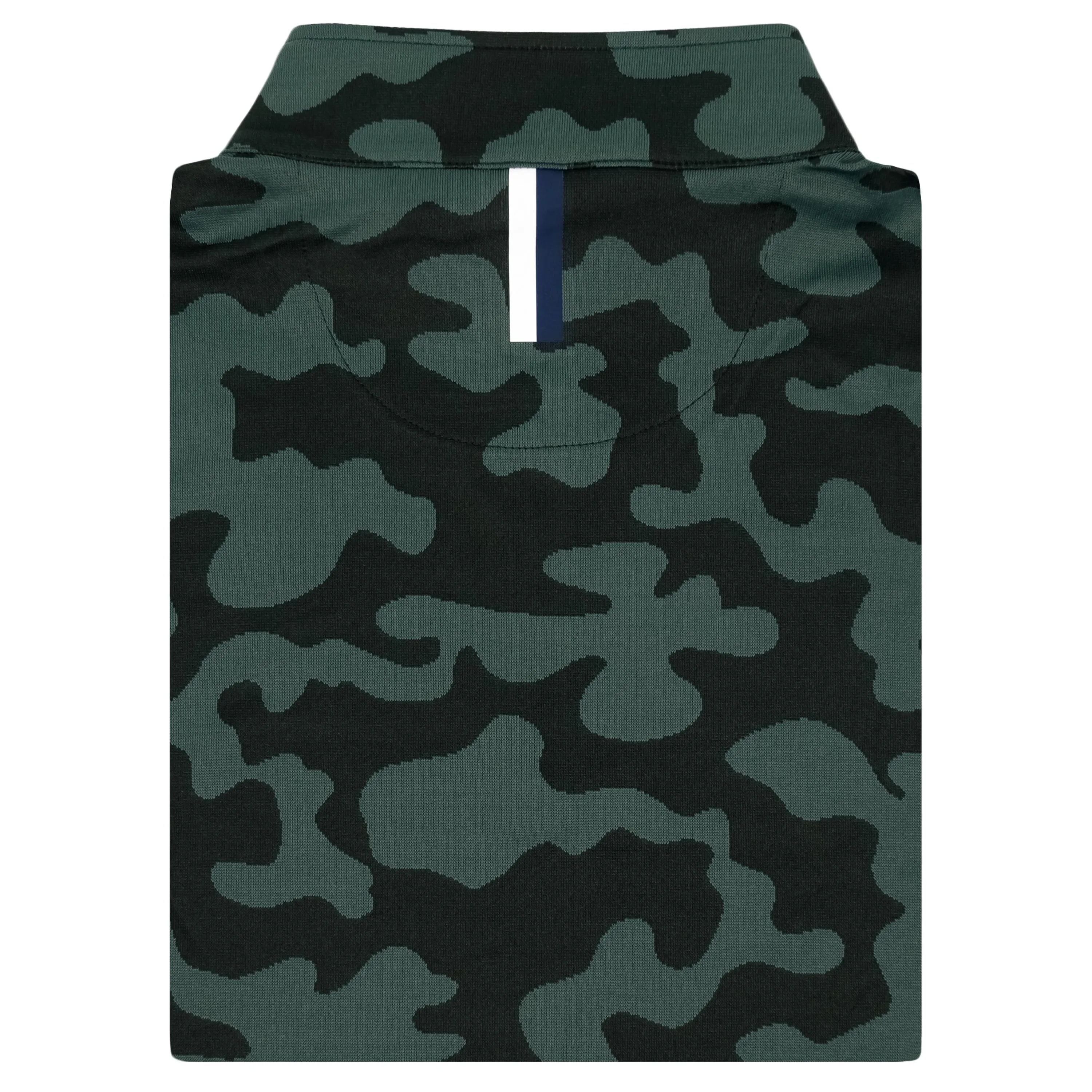 Ruck Camo Jacquard Performance Q-Zip | The Ruck Camo - Ponderosa Green