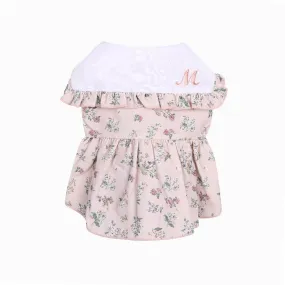 Ruffles & Florals Sailor Collar Dress