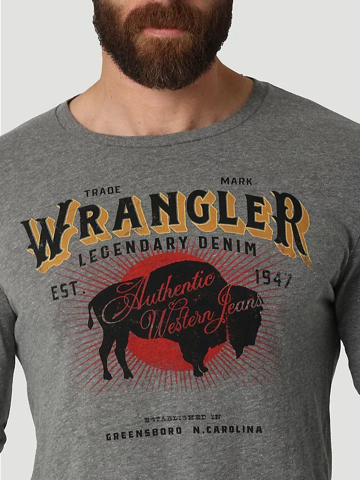 Sale ✨Wrangler Heritage Men's Long Sleeve T-Shirt