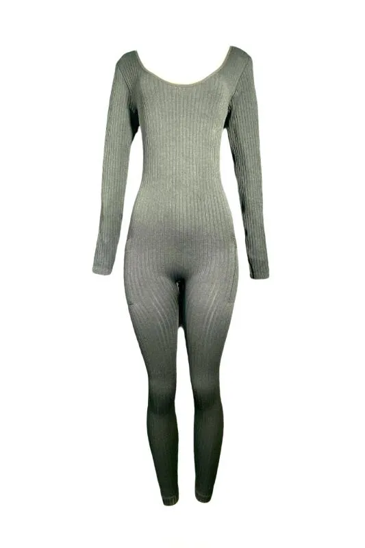 Seamless L/S Jumper with Pockets