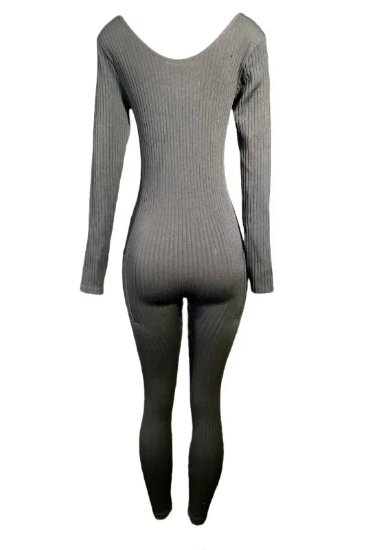 Seamless L/S Jumper with Pockets