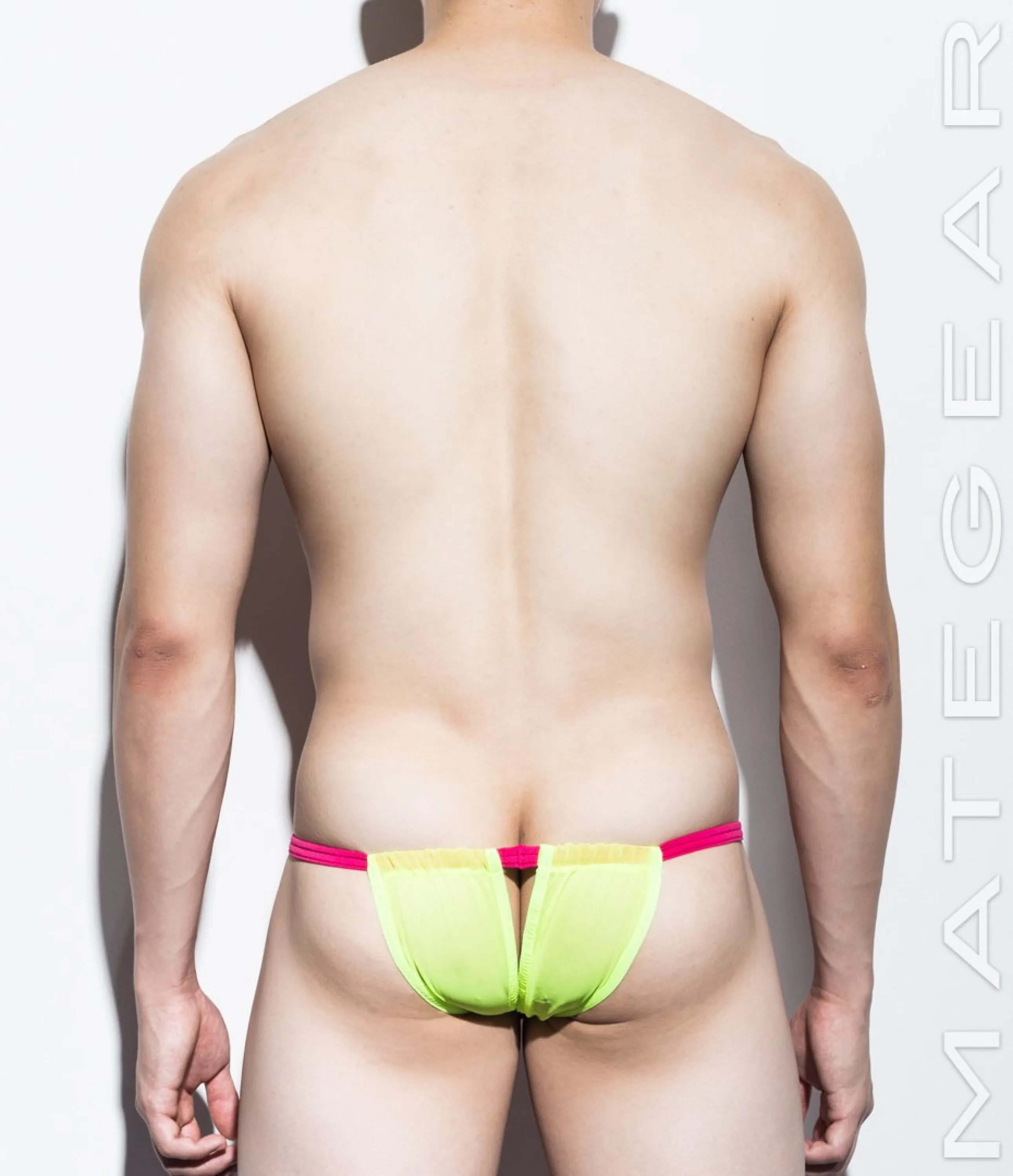 Sexy Men's Underwear Xpression Mini Bikini - Nang Young (Open Front / Chiffon Back)