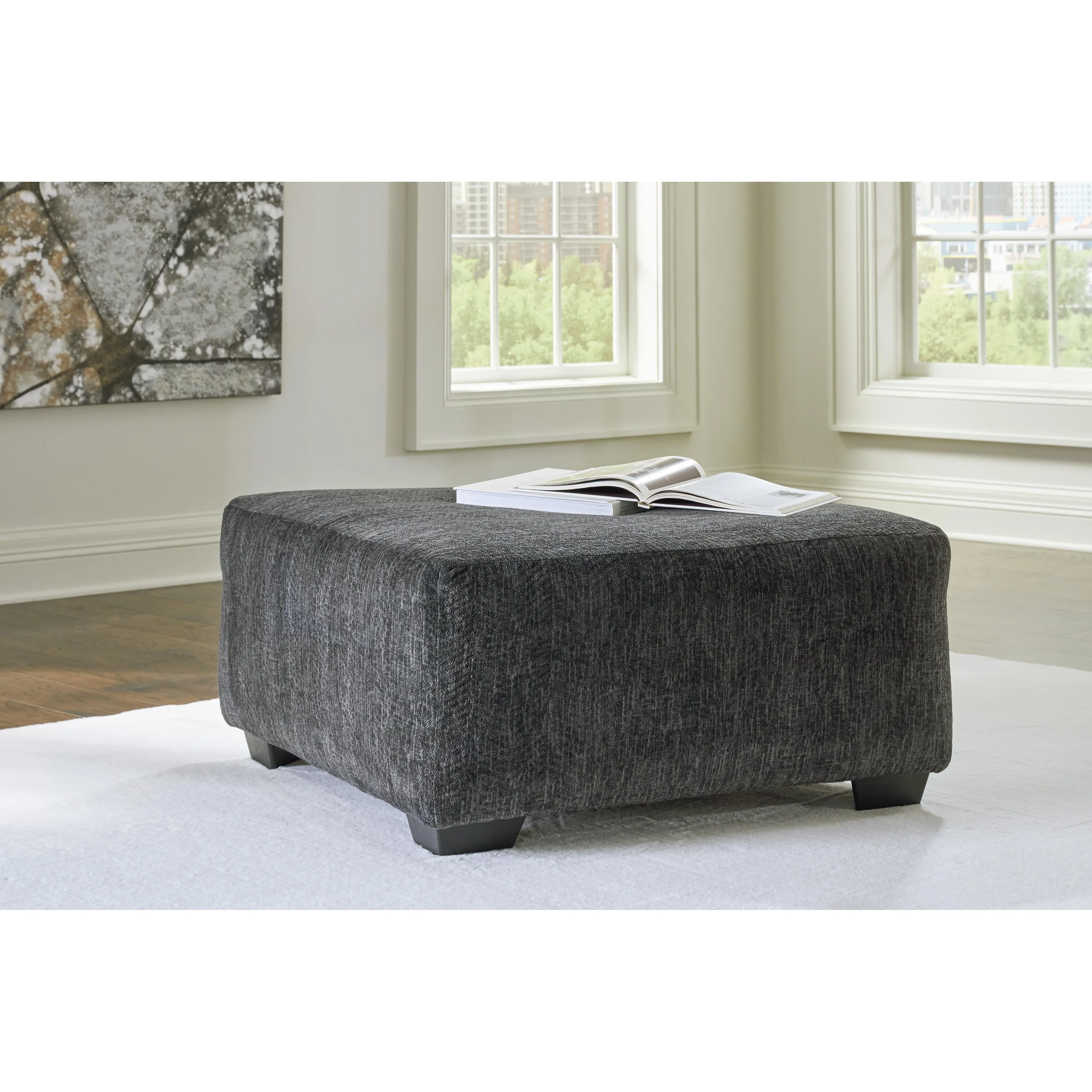 Signature Design by Ashley Biddeford Fabric Ottoman 3550408